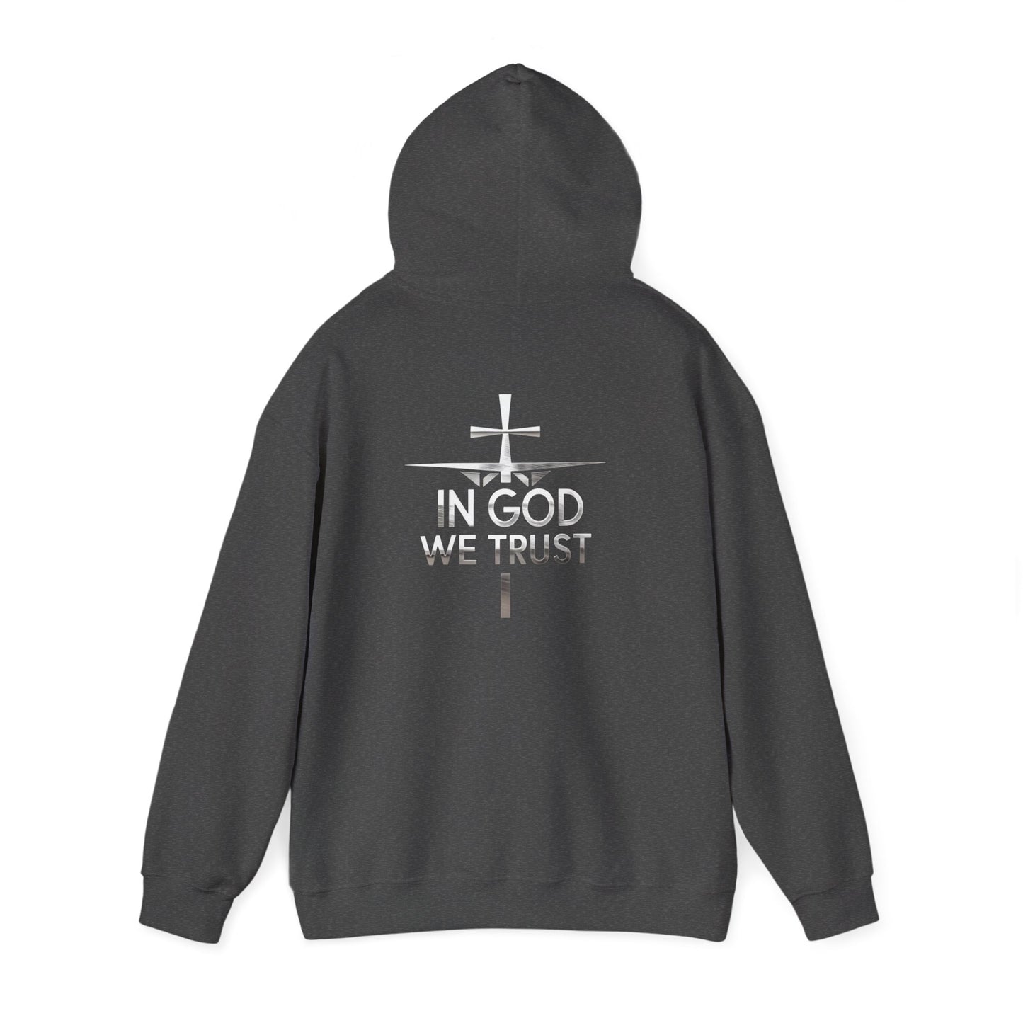 In God We Trust (Silver) Women’s Christian Hoodie