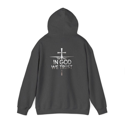 In God We Trust (Silver) Women’s Christian Hoodie
