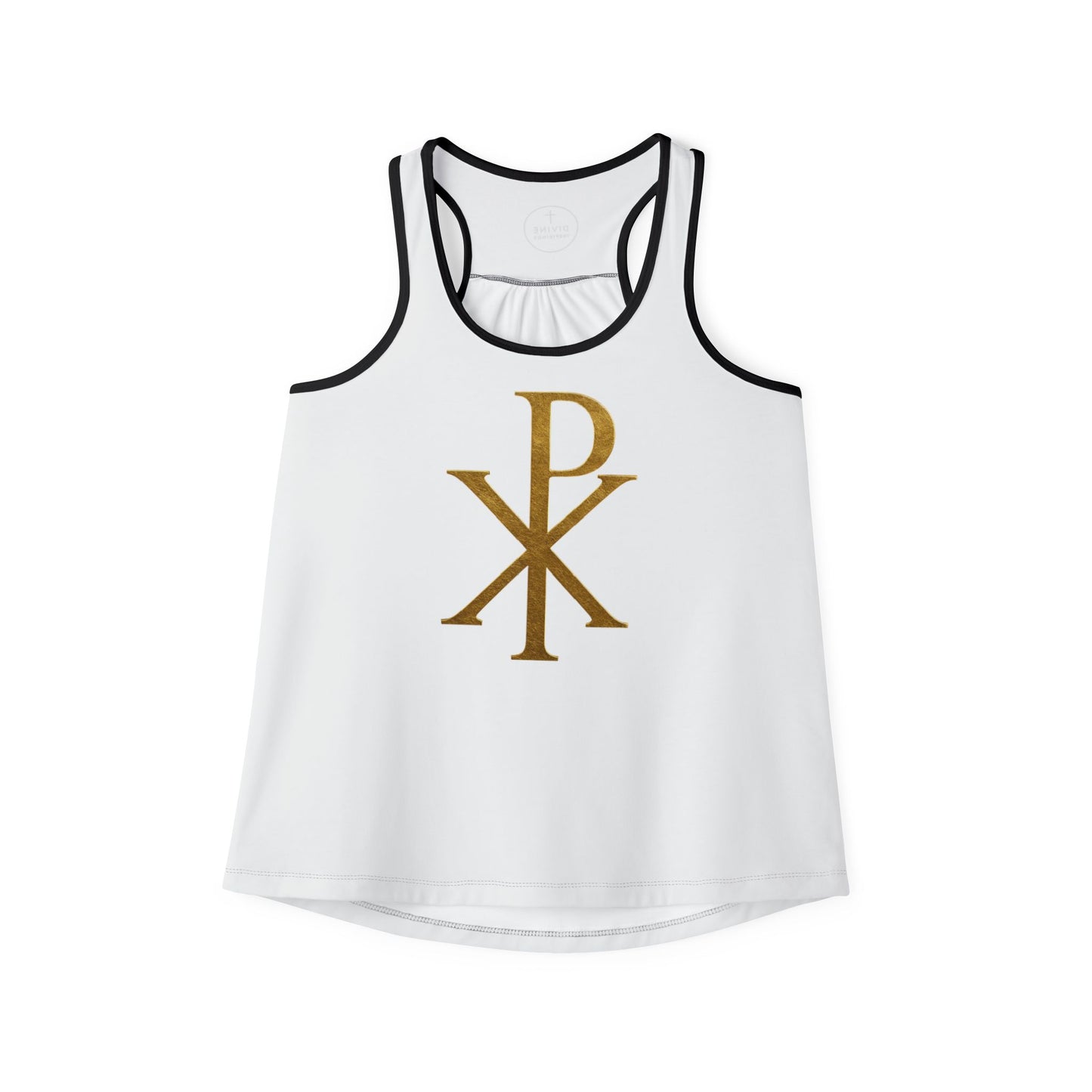 Chi Rho Women’s Christian Tank Top – Symbol of Victory in Christ