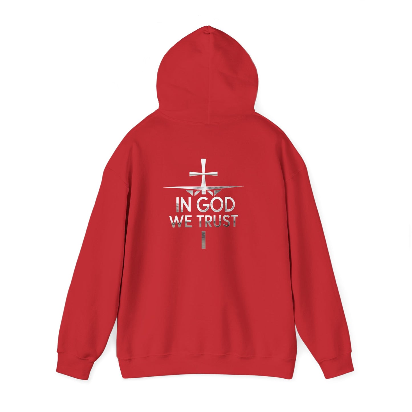 In God We Trust (Silver) Women’s Christian Hoodie