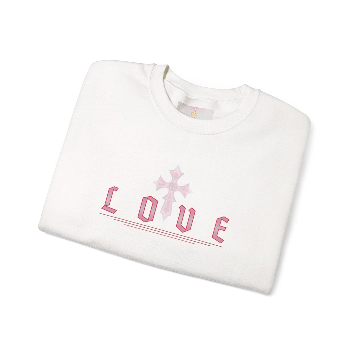 Fearless Love Men’s Sweater – Courage in Faith