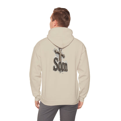 Soon: Revelation – Men’s Christian Hoodie (Dark Lettering)