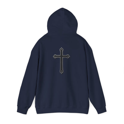 Black Cross Women’s Hoodie – Christian Apparel