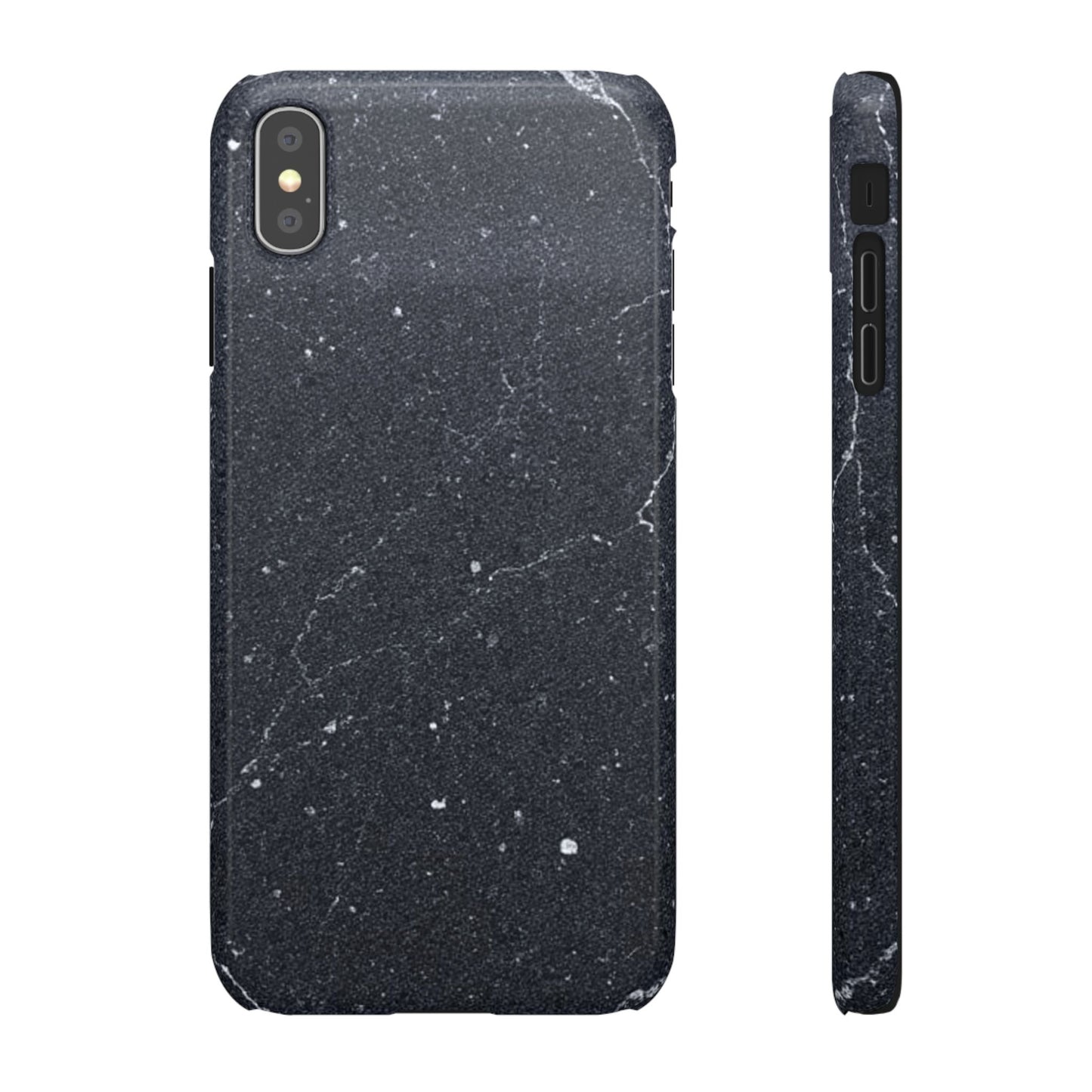 Dark Granite Finish iPhone Snap Case