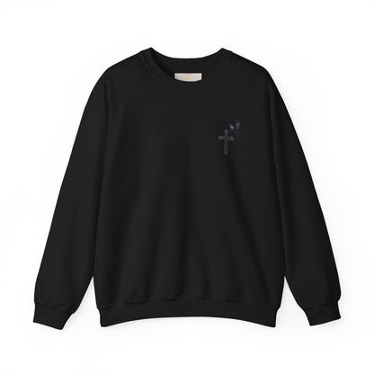 God’s Grace: Cross & Ravens Women's Sweatshirt