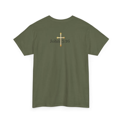 Saved Men's Tee – Christian Faith Apparel with Bold Design