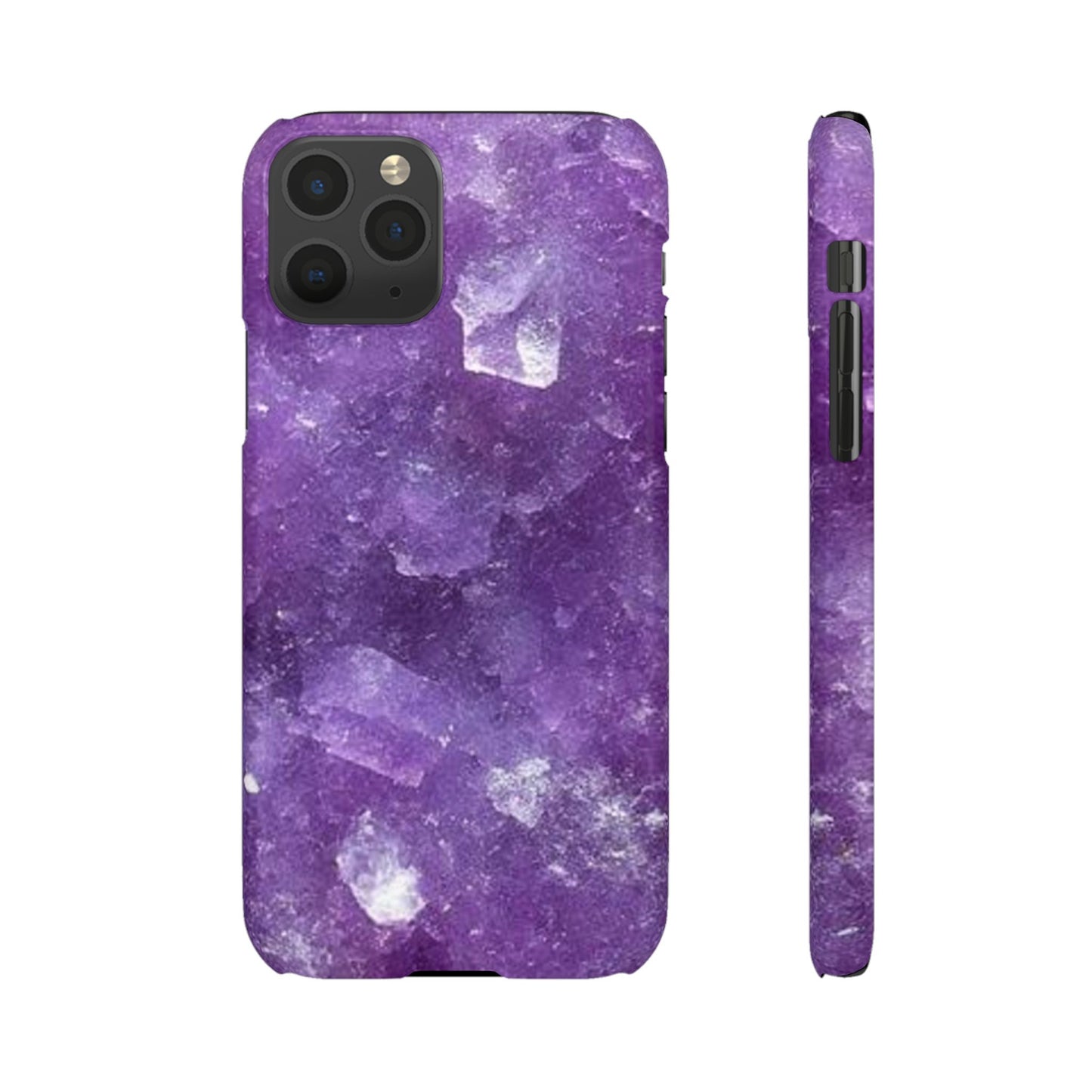 Amethyst Crystal Finish iPhone Snap Case