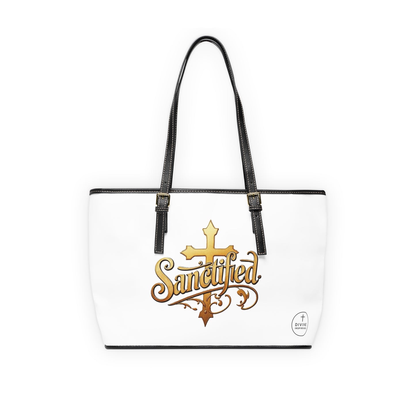 Sanctified Shoulder Bag – Bold Elegance with a Spiritual Touch
