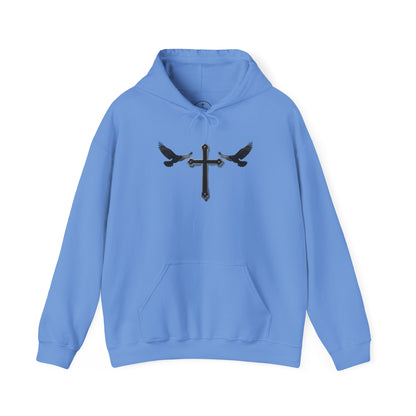 Servants of the Storm – Cross & Crows Men’s Hoodie