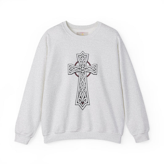 Shielded Soul | Women’s Celtic Cross Sweatshirt