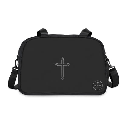 Divine Strength Fitness Bag in Black – Faith in Motion