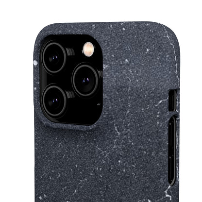 Dark Granite Finish iPhone Snap Case