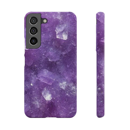 Amethyst Crystal Finish Samsung Snap Case
