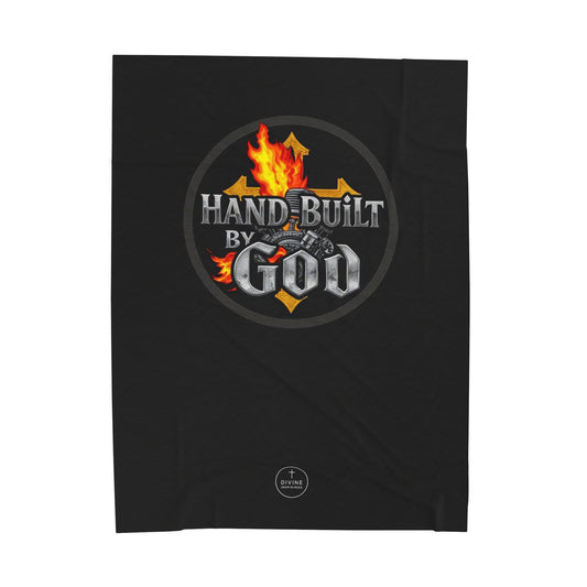 Masterpiece of Faith: Hand Built By God Blanket