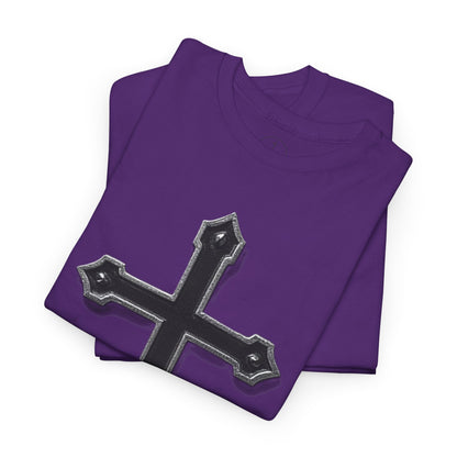 Black Cross Men’s Christian T-Shirt