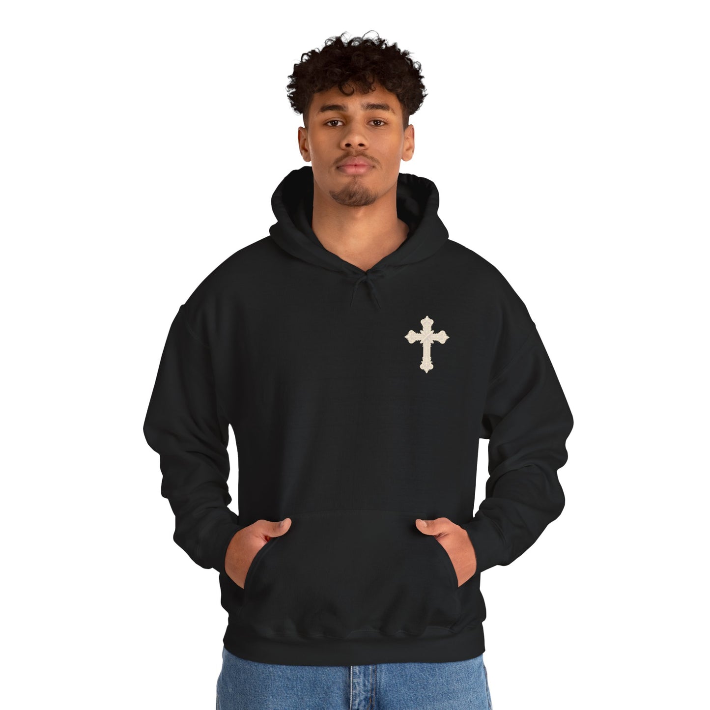 In God We Trust (silver) | Men’s Christian Hoodie