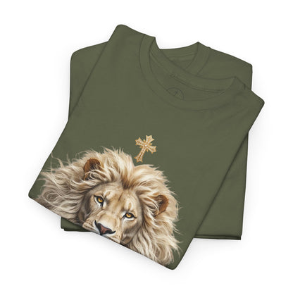 Christ the King (Lion of Judah) — Men's Christian T-Shirt
