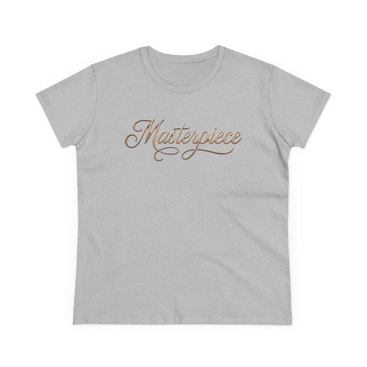 Masterpiece Signature Women’s T-Shirt (Dark Colours) – Inspirational Christian Faith Apparel