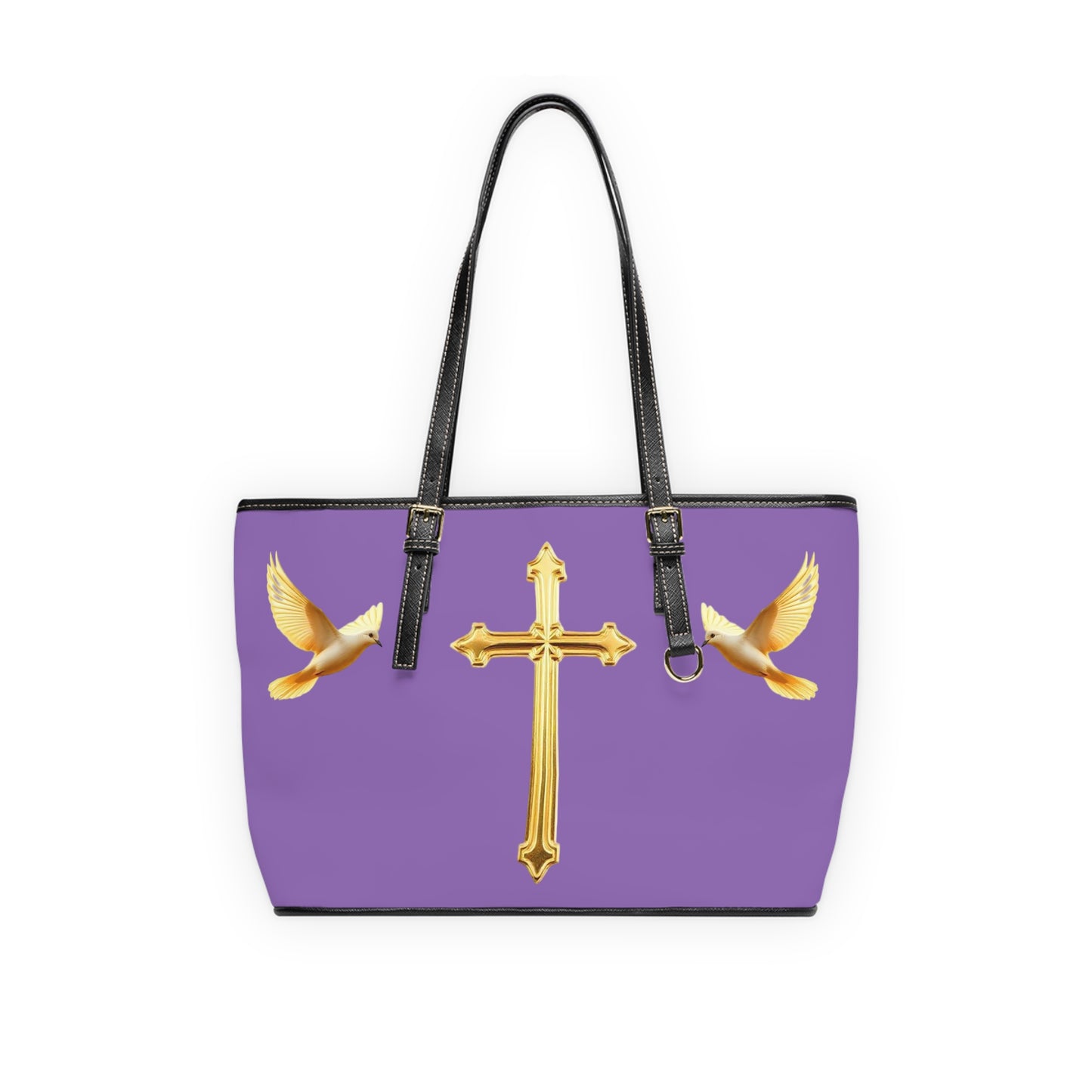 Faith, Peace, and Renewal Shoulder Bag in Mauve