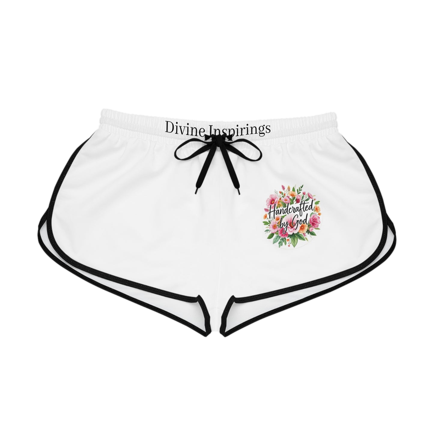 Handcrafted by God Women's Shorts – Faith-Inspired Design