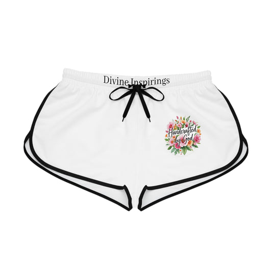 Handcrafted by God Women's Shorts – Faith-Inspired Design