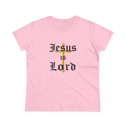 Jesus Is Lord – Women’s Tee of Devoted Faith