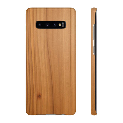 Natural Wood Grain Samsung Snap Case