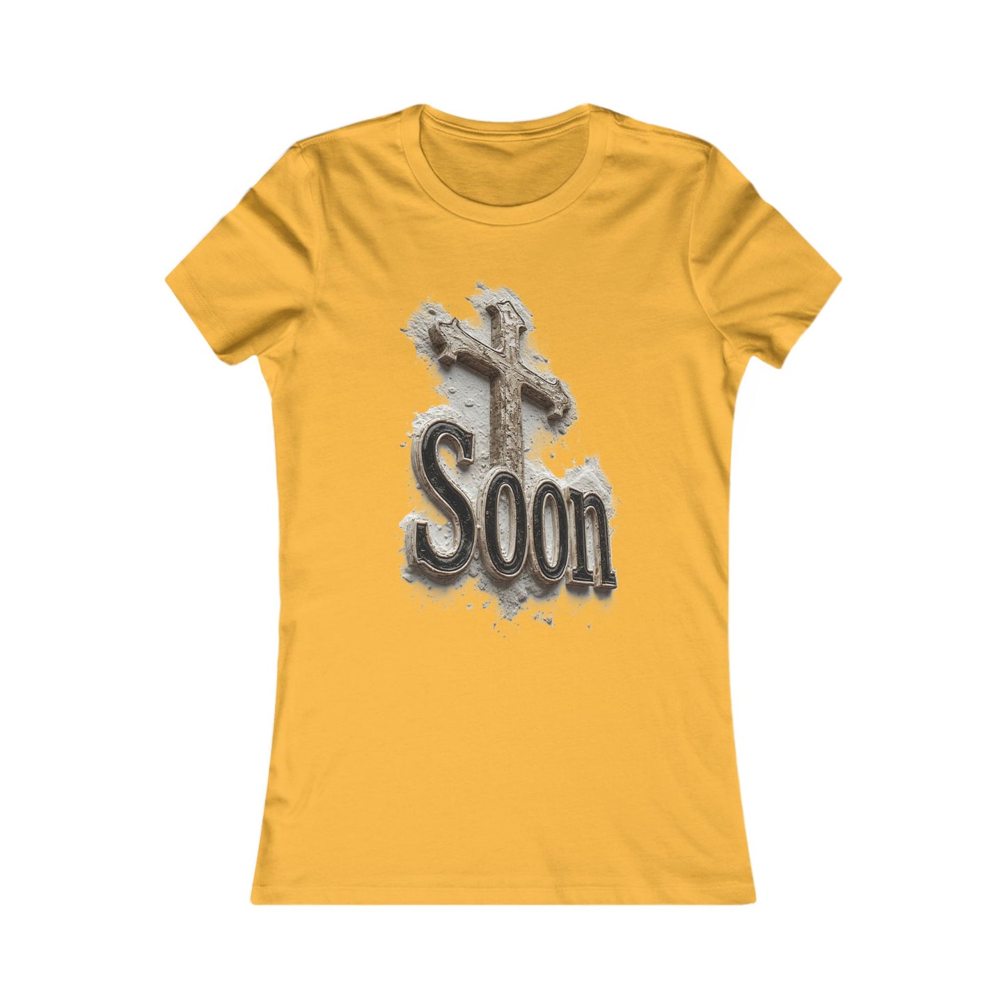 Christian Women’s Favorite Tee – Soon Cross Shirt