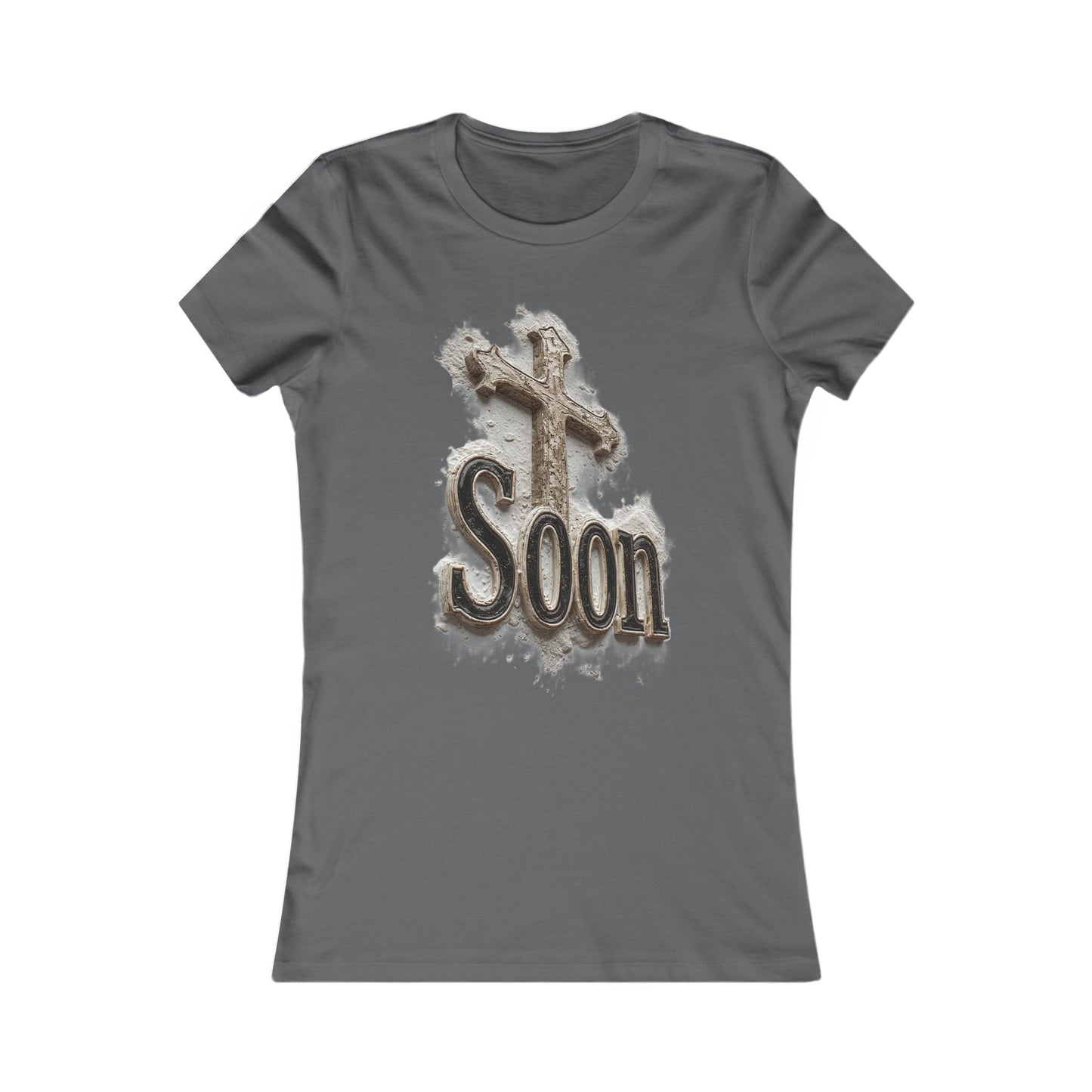 Christian Women’s Favorite Tee – Soon Cross Shirt