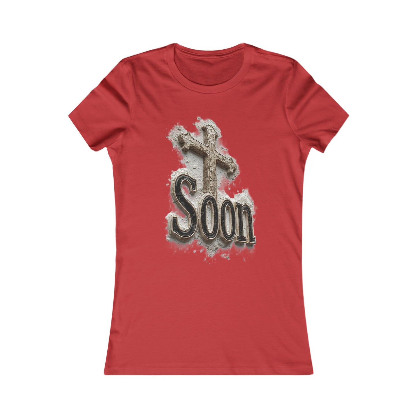 Christian Women’s Favorite Tee – Soon Cross Shirt