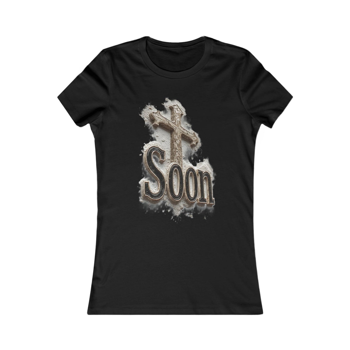 Christian Women’s Favorite Tee – Soon Cross Shirt