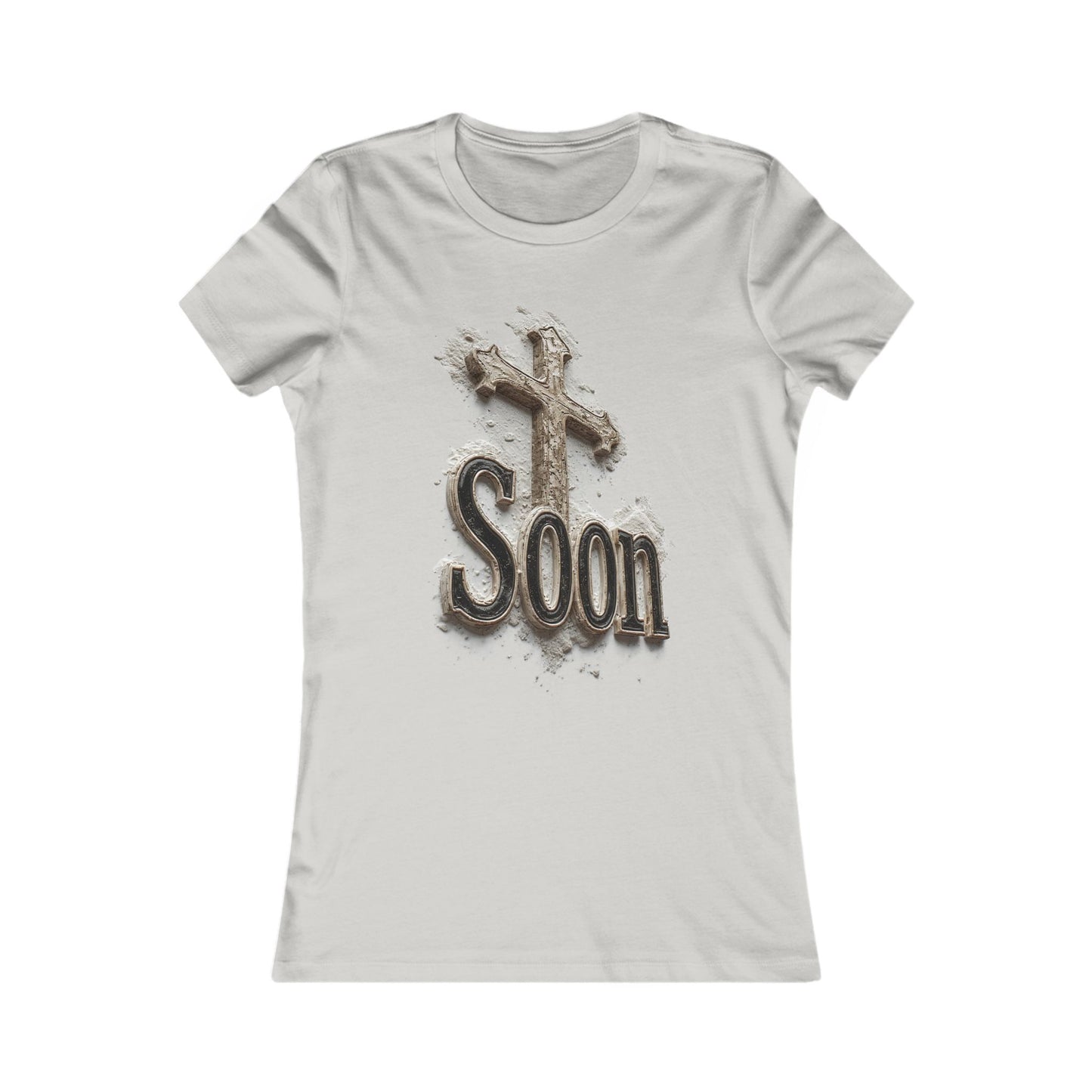Christian Women’s Favorite Tee – Soon Cross Shirt