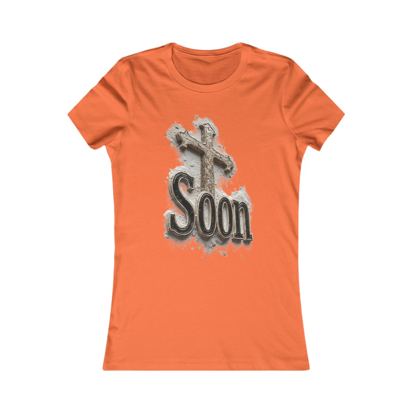 Christian Women’s Favorite Tee – Soon Cross Shirt