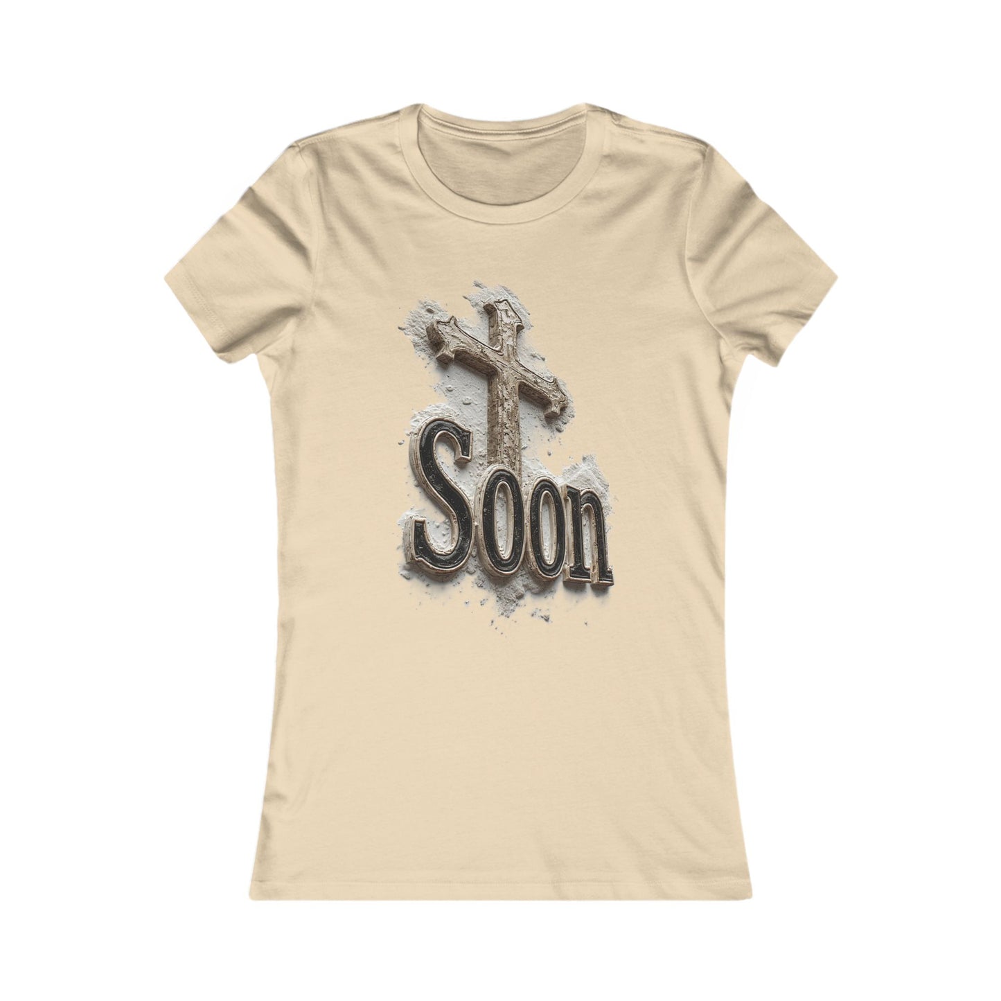 Christian Women’s Favorite Tee – Soon Cross Shirt