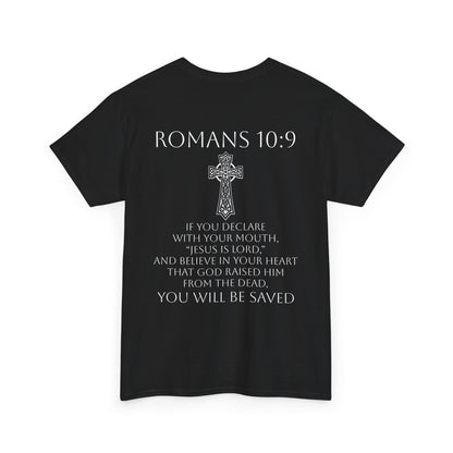 Jesus Is Lord – Men’s Christian Tee (White Lettering)