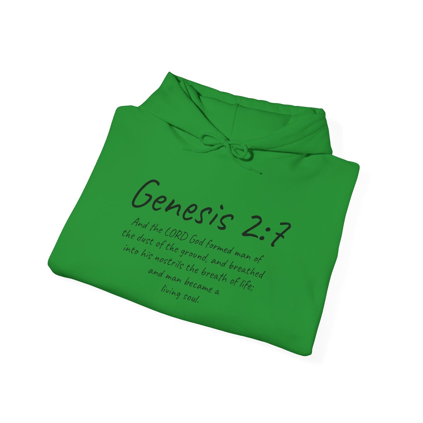 Formed from the Dust | Men’s Christian Hoodie with Genesis 2:7