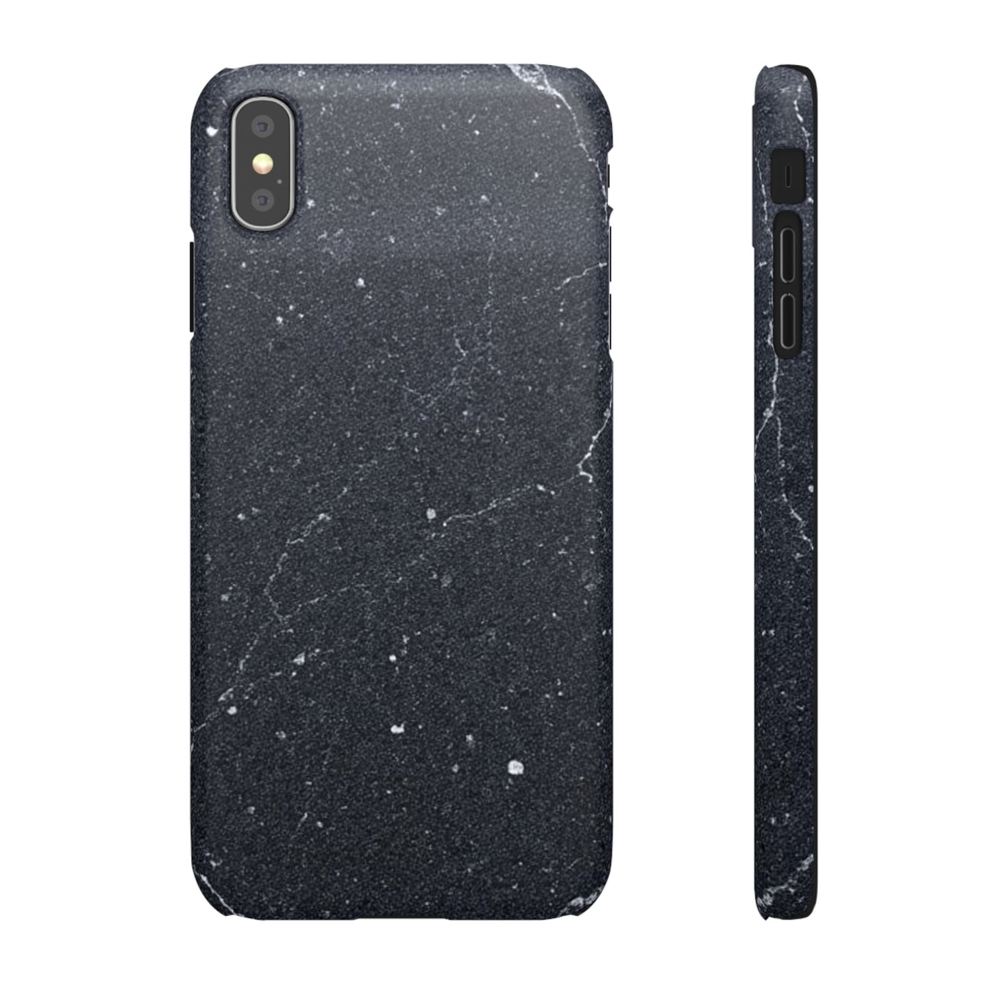 Dark Granite Finish iPhone Snap Case