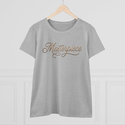 Masterpiece Signature Women’s T-Shirt (Dark Colours) – Inspirational Christian Faith Apparel