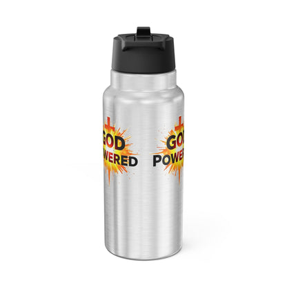 God Powered – Cross Blast Stainless Steel Sports Bottle