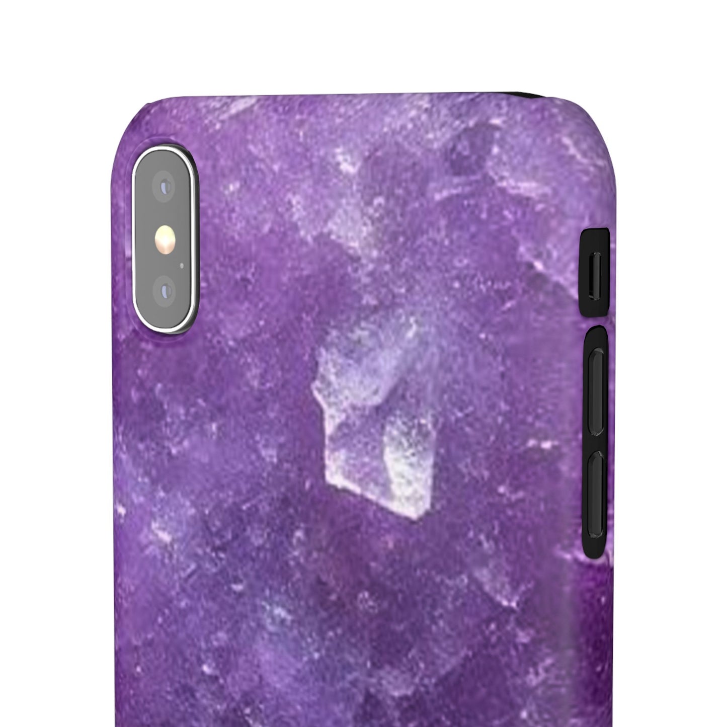 Amethyst Crystal Finish iPhone Snap Case