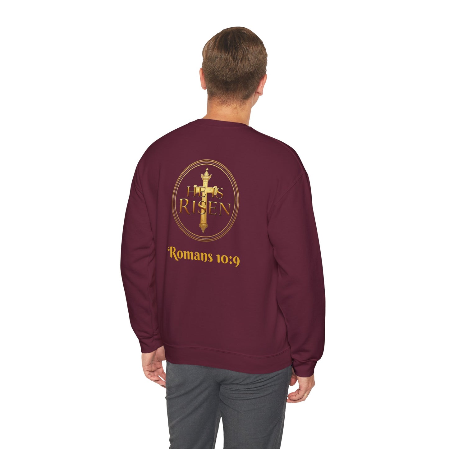 Jesus Is Lord (Gold Ed) - Men's Faith Sweater