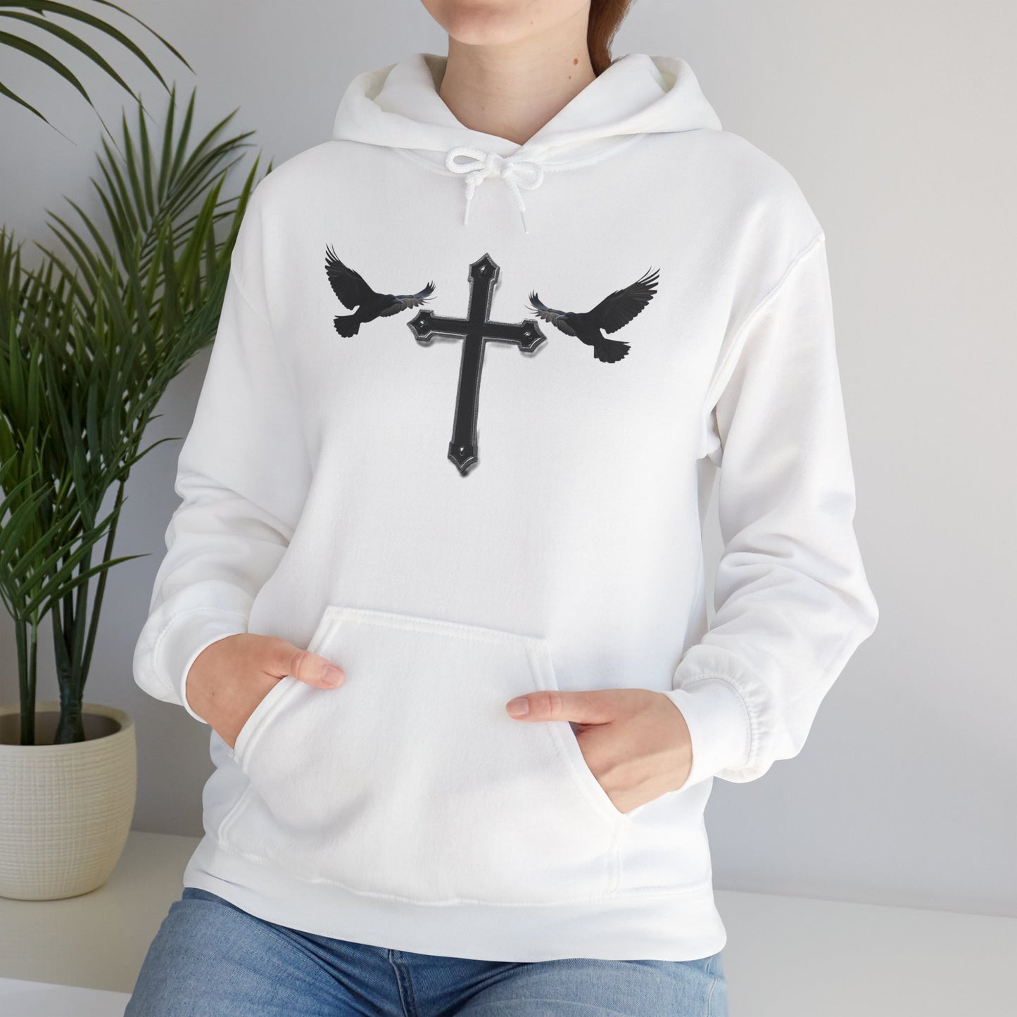 Guided by Grace – Cross & Crows Women’s Hoodie