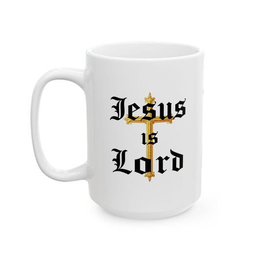 Jesus is Lord Christian Mug – 11oz & 15oz