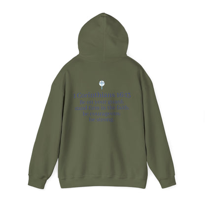 FAITH & Strength – Men’s Scripture Hoodie