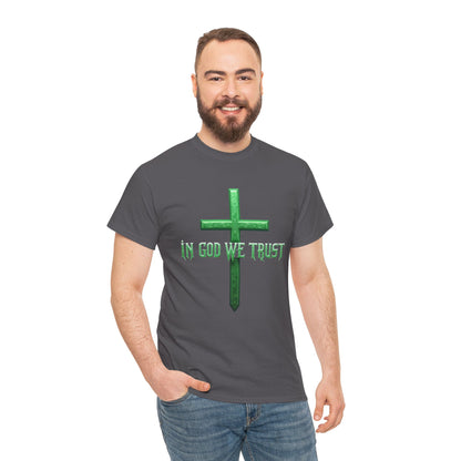 In God We Trust (Green Ed) – Men’s Christian Tee
