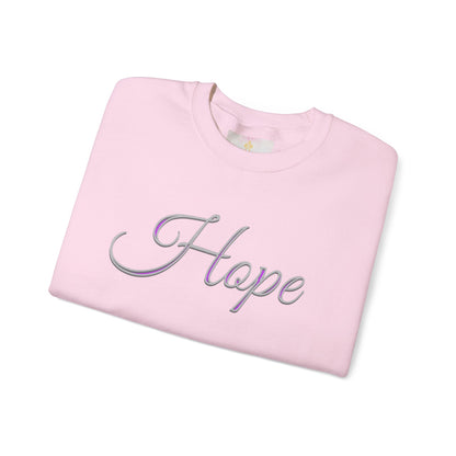 Women’s “Hope” Sweatshirt – Inspirational Scripture Hoodie | Romans 15:13