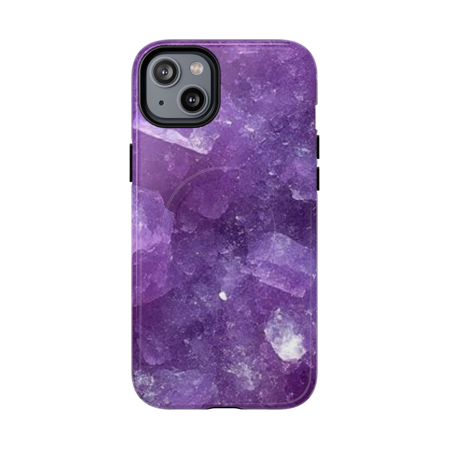 Spiritually Refined – Amethyst Crystal iPhone Magnetic Tough Case