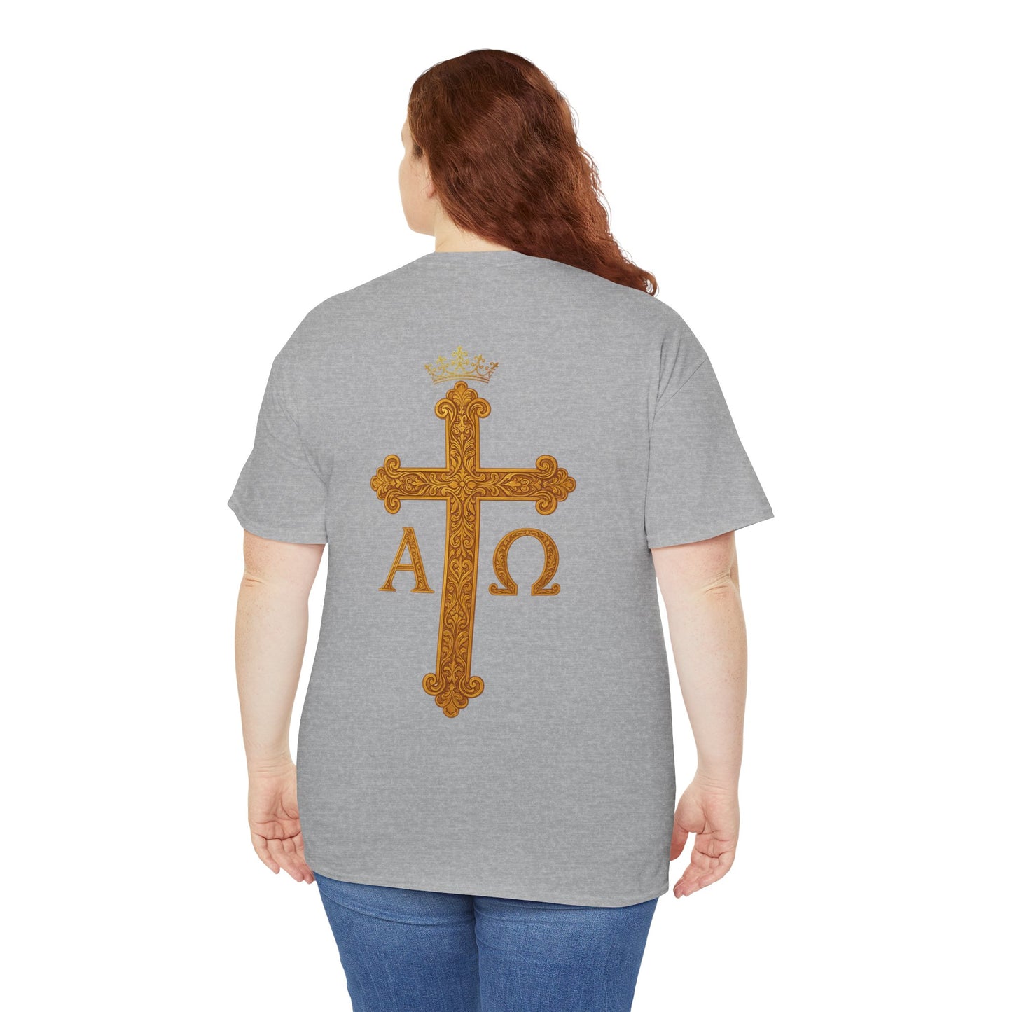 Christ Is King – Lion & Cross Women’s Christian Tee