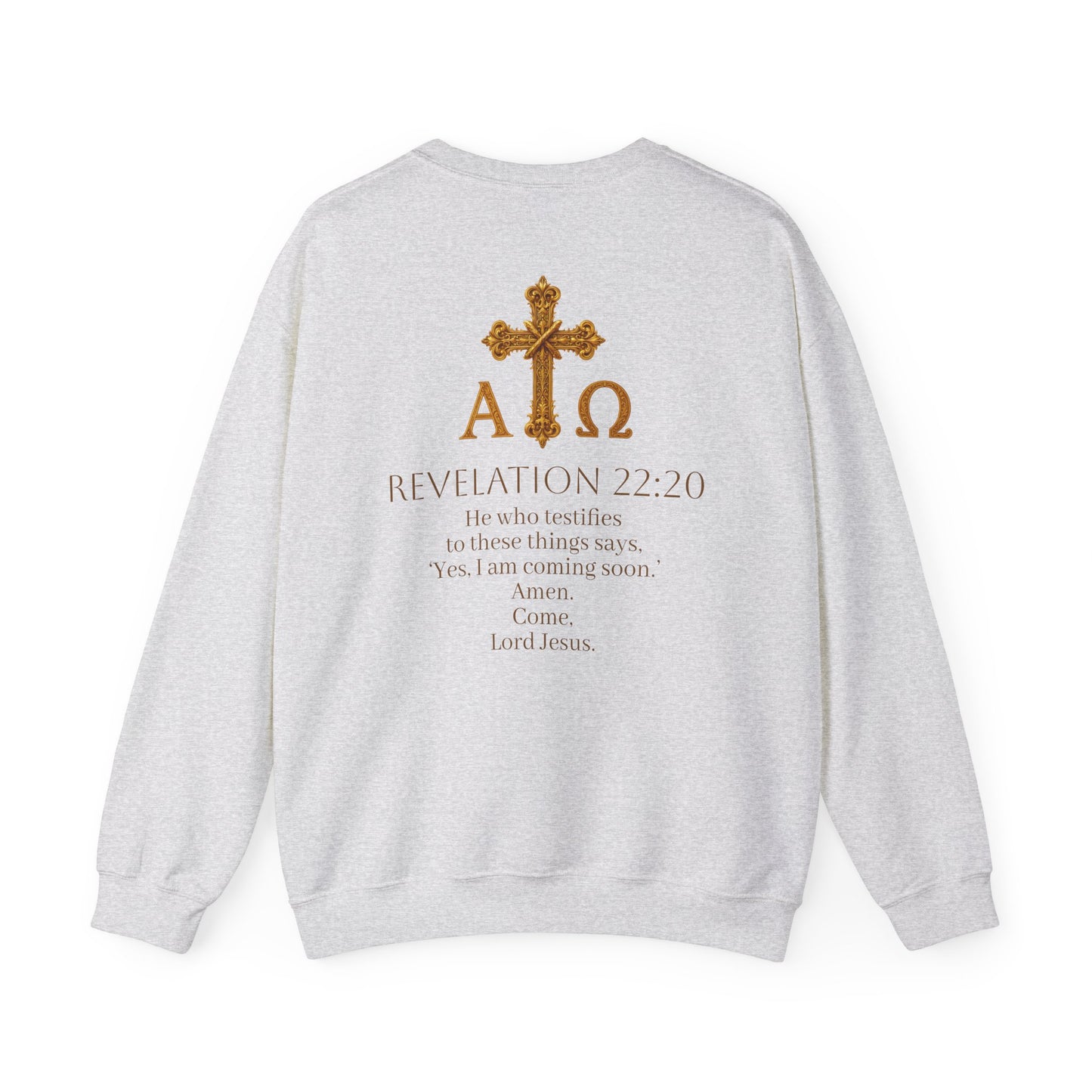 “Soon” Cross Women’s Sweatshirt – Wrapped in Hope