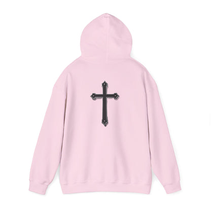 Black Cross Women’s Hoodie – Christian Apparel